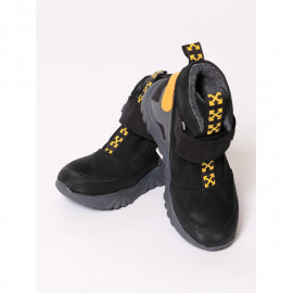 Ботинки Medvejonok Panda 161-22 (26-30) жёлтый\чёрный