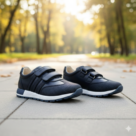 Полуботинки Medvejonok Panda 160-20 (37-40) синий нубук