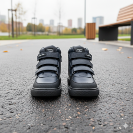 Ботинки Minimen 133-25 (37-40) синий 3 липучки