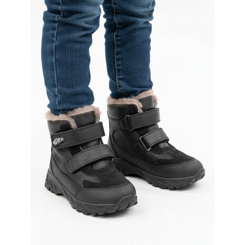 Ботинки Panda 171-25 (37-40) чёрный зн