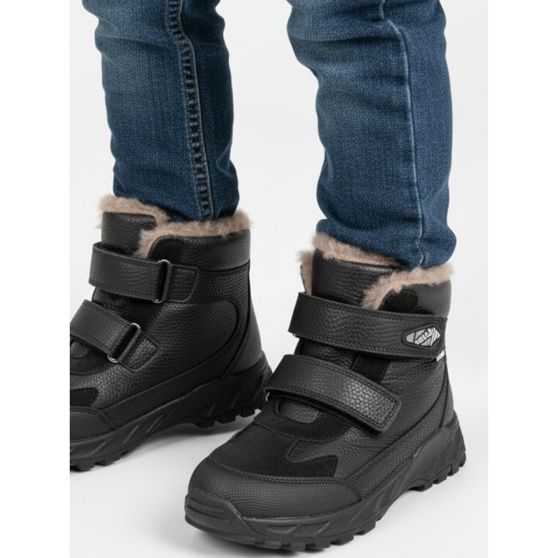 Ботинки Panda 171-25 (37-40) чёрный зн