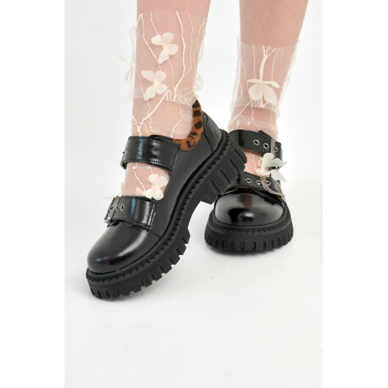 Туфли Medvejonok Panda 047-25 (31-36) пряжки