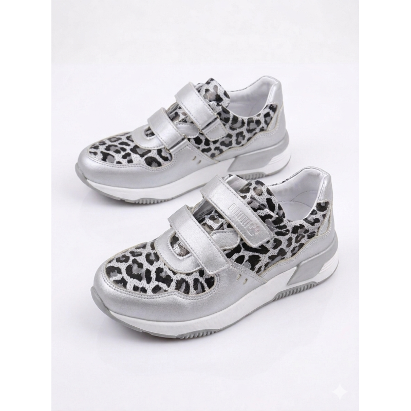 Кроссовки Medvejonok Panda 463-23 (37-40) серебро