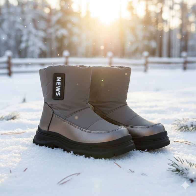 Дутики Tom Miki T-10986-C (33-38) серый