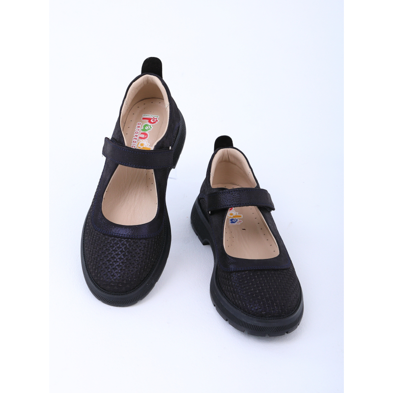 Туфли Medvejonok Panda 049-25 (31-36 ) бархат