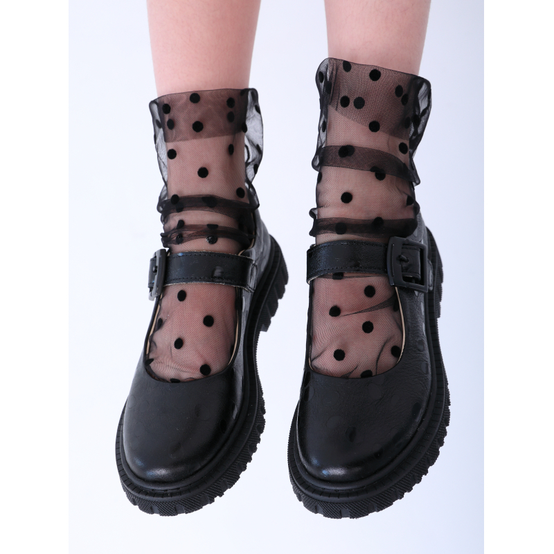 Туфли Medvejonok Panda 51-25 (31-36 ) горошек