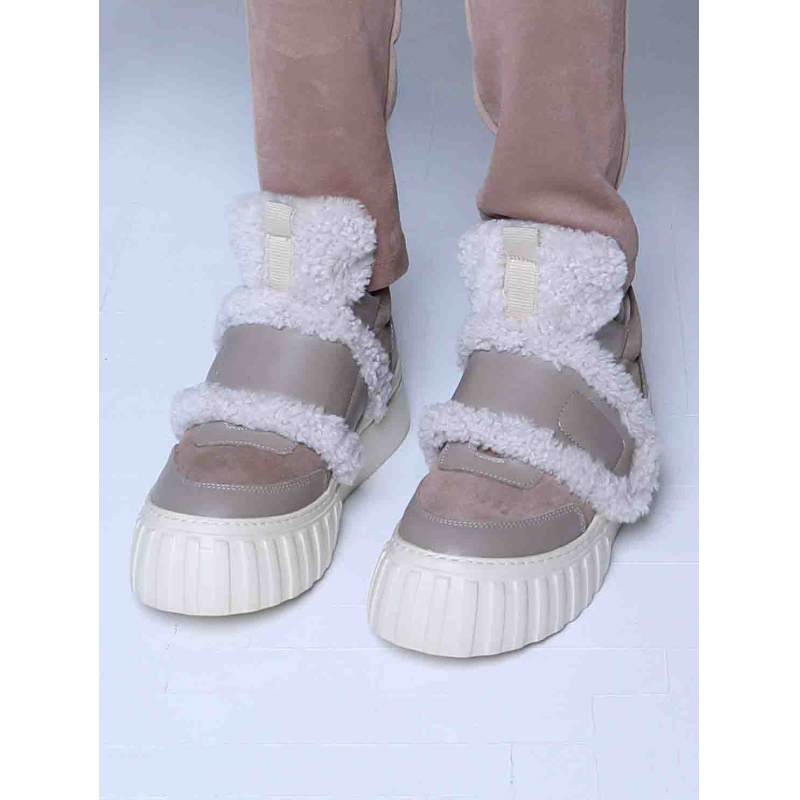 Ботинки Medvejonok Panda 602-23 (35-40) кеды беж