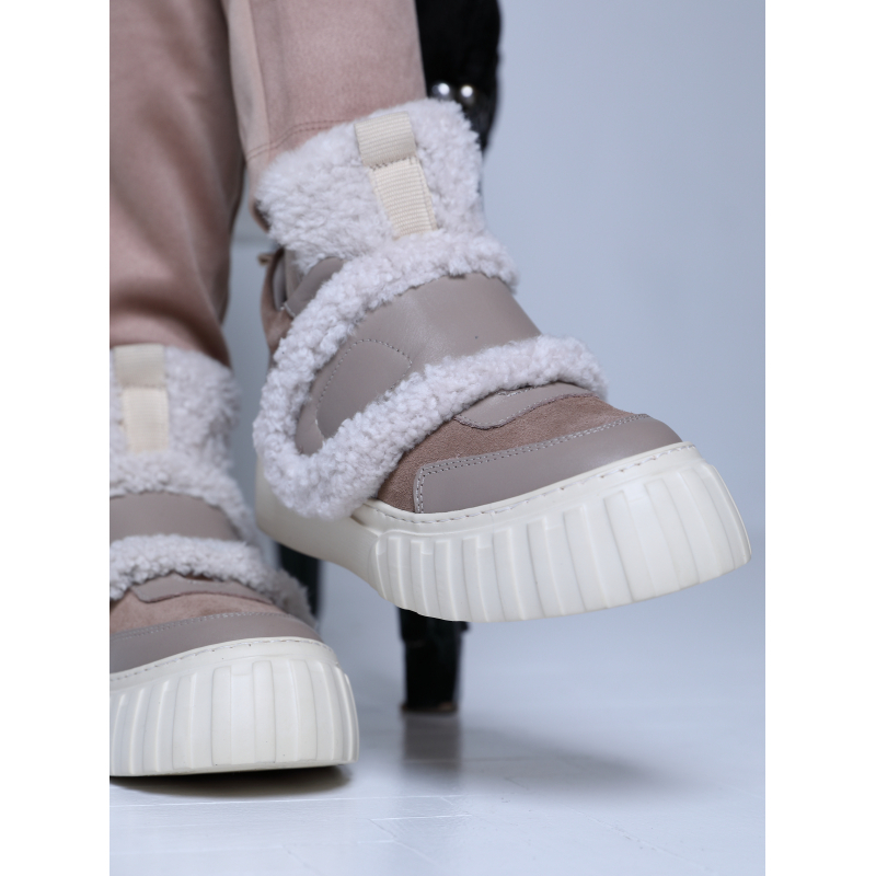 Ботинки Medvejonok Panda 602-23 (35-40) кеды беж