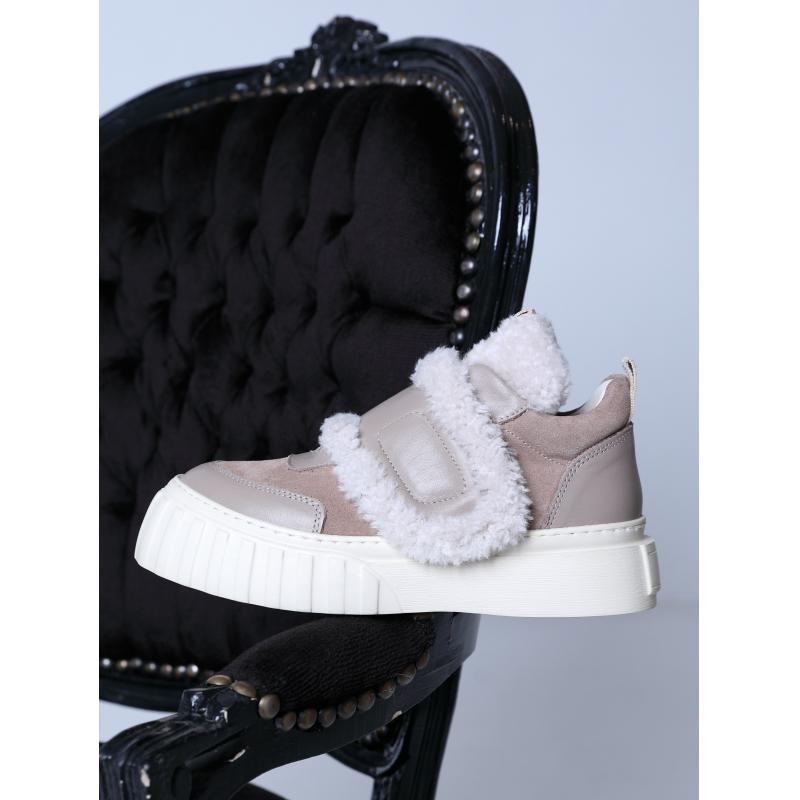 Ботинки Medvejonok Panda 602-23 (35-40) кеды беж