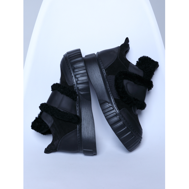 Ботинки Medvejonok Panda 601-23 (35-40) кеды черный