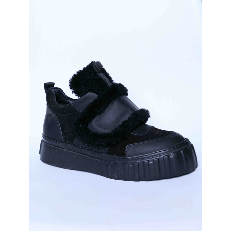 Ботинки Medvejonok Panda 601-23 (35-40) кеды черный