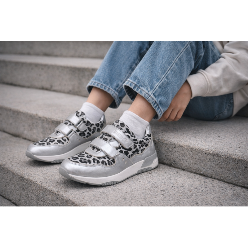 Кроссовки Medvejonok Panda 463-23 (37-40) серебро