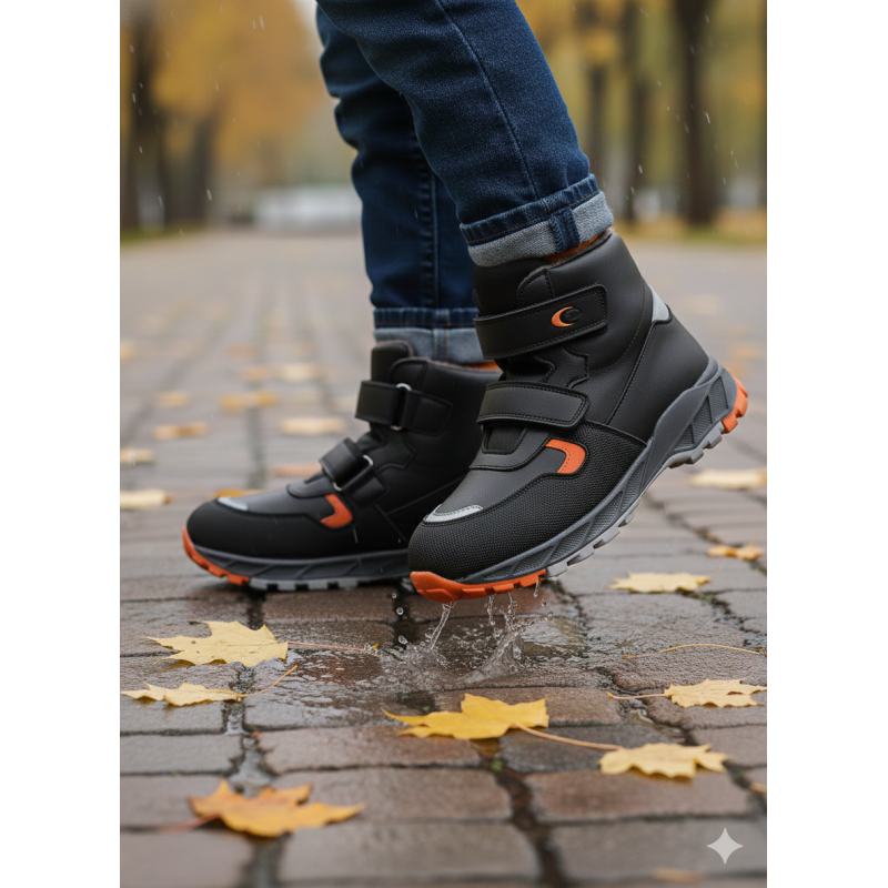 Ботинки Medvejonok Panda 150-25 (37-40) оранж