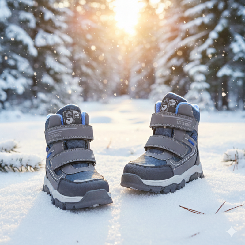 Ботинки Tom Miki T-10722-B (28-33) серый