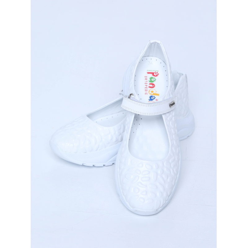 Туфли Medvejonok Panda 518-23 (31-36) камешки белый