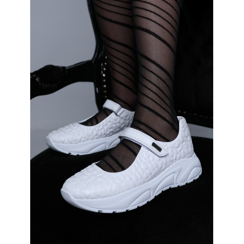 Туфли Medvejonok Panda 518-23 (31-36) камешки белый