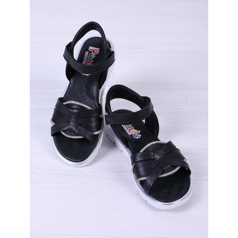 Cандалии Medvejonok Panda 723-22 (31-36) чёрный