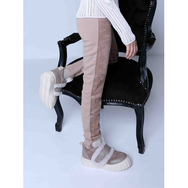 Ботинки Medvejonok Panda 602-23 (35-40) кеды беж