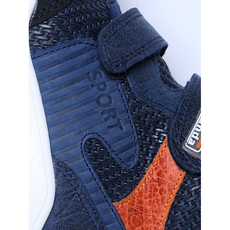 Ботинки Medvejonok Panda 557-23 (23-25) сине-оранжевый