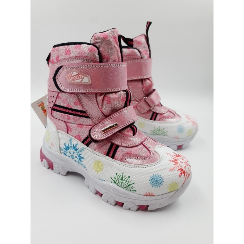 Мембранные зимние ботинки  Panda Ortopedic 227-20 (26-30)Pink
