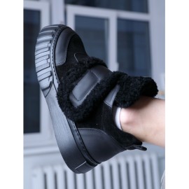 Ботинки Medvejonok Panda 601-23 (35-40) кеды черный