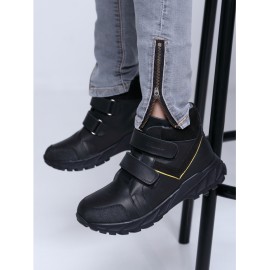 Ботинки Medvejonok Panda 541-23 (26-30) черный нубук