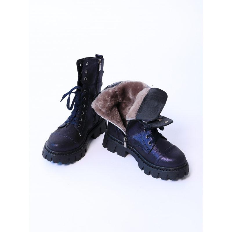 Зимние ботинки Panda Ortopedic 219-22 (31-36) т.синий