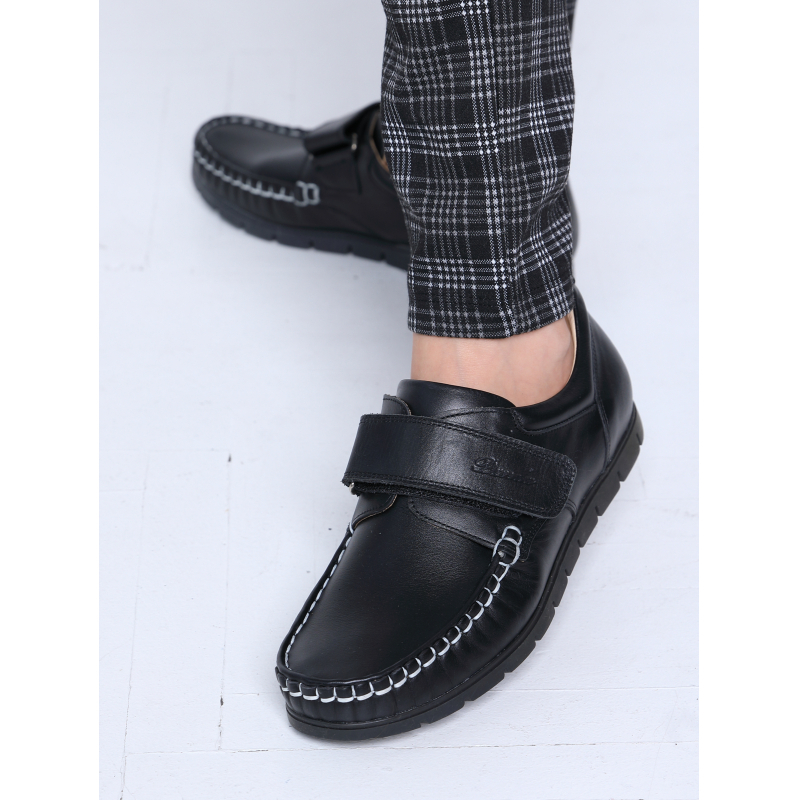 Туфли Medvejonok Panda 487-23 (31-36) мокасины чёрный