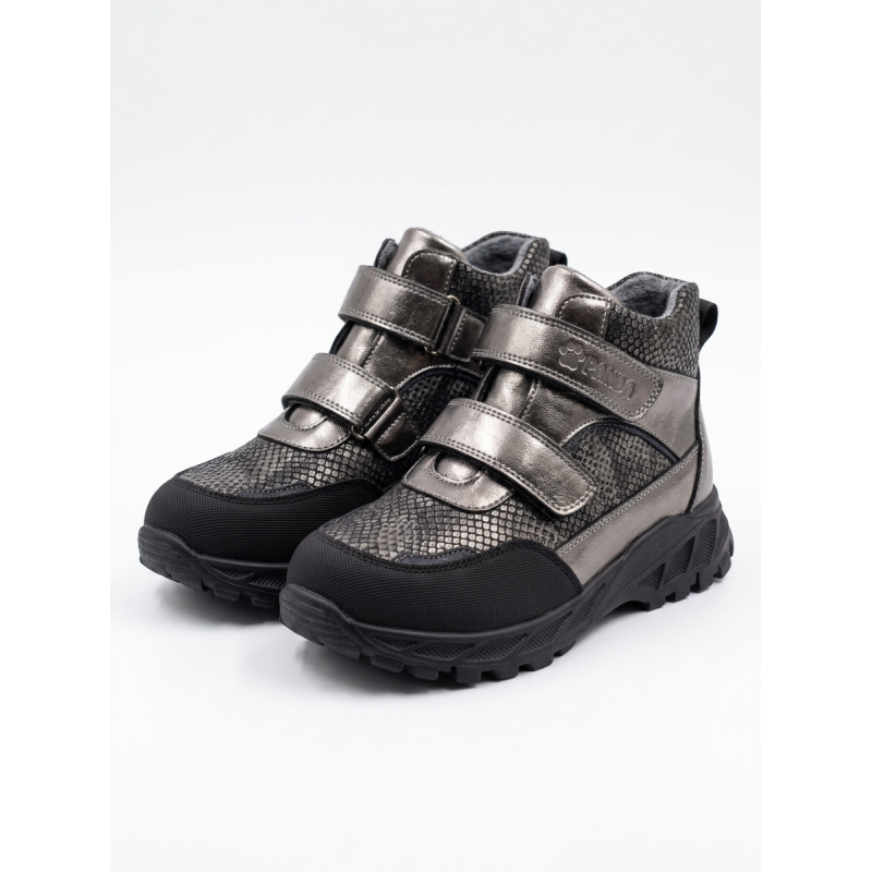 Ботинки Panda 154-25 (37-40) серебро