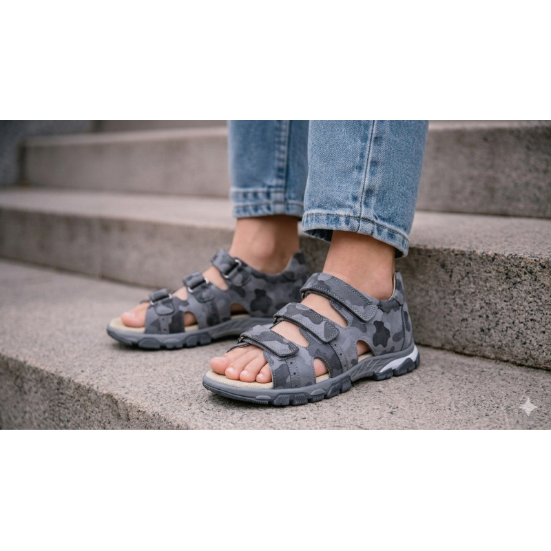 Сандалии Panda Optopedic 336-21 (31-36) хакки