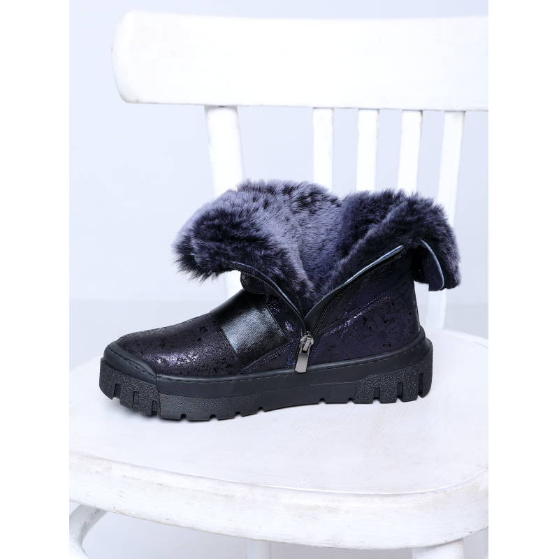 Сапожки-угги Medvejonok Panda 585-23 (31-36) new синий