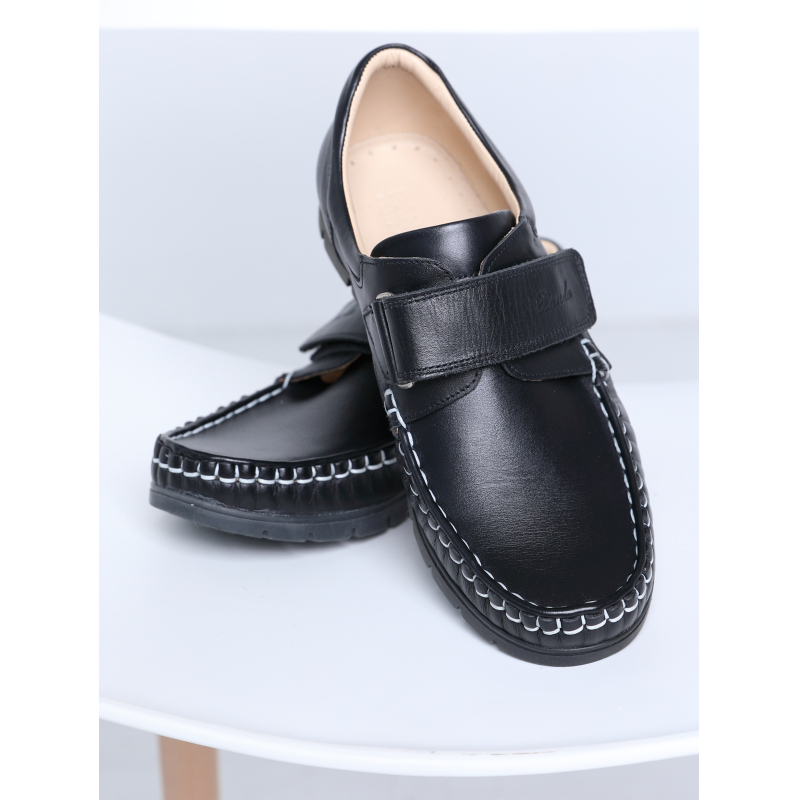 Туфли Medvejonok Panda 487-23 (31-36) мокасины чёрный